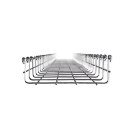 Charola versión light MallaFils 54/200 mm, con acabado Electro Zinc, tramo 3 m