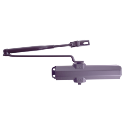 Cierrapuertas Fuerza 4/ Para puertas de hasta 1100 mm de Ancho/ Color Chocolate Oscuro /Certificación UL/ Ideal Puertas Madera