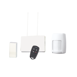 Kit de Receptor y Sensores Inalámbricos Para Panel Vista. Magnéticos y de Movimiento mas Control Remoto 