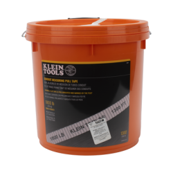 Cinta para Medir Conductos de 396m con Resistencia a la Tracción de 816 kg en Presentación de Cubeta