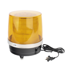 Burbuja Brillante de Larga Vida Útil, Con 150 LEDs, Color Ambar, Domo Ambar, 110 Vca