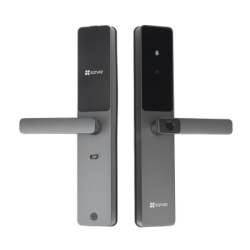 Cerradura Inteligente / Cerrojo Tipo Americano / Wi-Fi / Bluetooth  /  Códigos Temporales Para Visitantes / Lectura de Huella / Lectura de Tag / Contraseña /  Botón para Timbrar / Apertura remota /  No Requiere Hub 