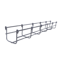 Charola Bimetálica Tipo Malla 66/50 mm, Ideal Para Utilizarse al Exterior o Zonas Húmedas, Hasta 53 Cables Cat6, Tramo de 3 Metros