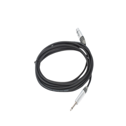 Cable de Audio | XLR 3 Polos Hembra a Plug 1/4 in mono | Conector Seetronic Serie M SCMF3 - MP2X | Longitud 5m