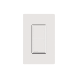 (RadioRa3) Botonera Sunnata Blanco 2 escenas para Radio RA3, programe escenas diferentes en cada botón.