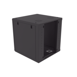 Gabinete de Pared 12U de 635 mm de Profundidad, Rack de 19'' en Acero Reforzado: Compacto y Resistente para Soluciones Profesionales