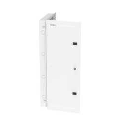 Gabinete Multipropósito de Montaje en Pared, de 42 in de Altura, Con Puerta Reversible, Fabricado en Acero, Color Blanco 