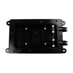 Cierre de Empalme Interior/Exterior para 12 fusiones, IP68, 2 puertos laterales