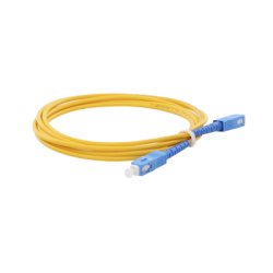 Jumper de Fibra Óptica Monomodo SC/UPC-SC/UPC Simplex de 2 metros,  3mm