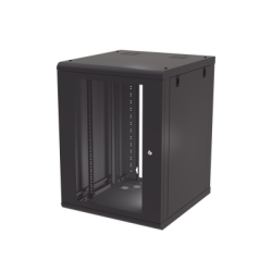 Gabinete de Pared 16U de 635 mm de Profundidad, Rack de 19'' en Acero Reforzado: Compacto y Resistente para Soluciones Profesionales