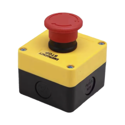 Botón de Stop Tipo Enclavado / Para Barreras Vehiculares, Operadores Corredizos y Abatibles. 