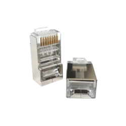 Conector RJ45 para Cable FTP/STP Categoría 5E - Blindado sin pin a tierra