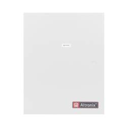 12 Vcc @ 10 A / fuente tipo control / 8 entradas a 8 salidas / aplicaciones control de acceso, alarmas, y detección de Incendio / con capacidad de batería de respaldo / Requiere baterías. 