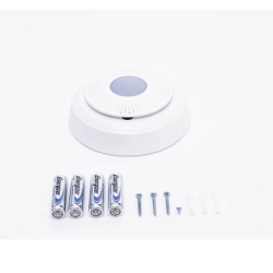 Sirena Interior Inalámbrica / Indicadores LED / Nivel de Salida 85 dBA / Rango 92 mts / Frecuencia 2.4 GHz / Cifrado AES-128 / Anti-tamper / Protección Vida Interconectada