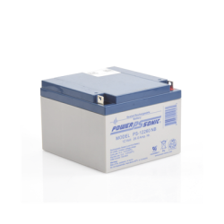 Batería 12V, 26AH, Para Respaldo, Tecnologías AGM/VRLA, 5 Años Vida Útil, Terminales NB, Reconocida UL  