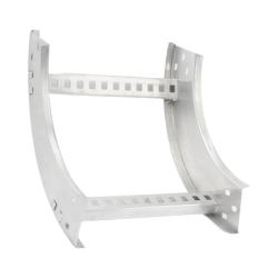 Curva Vertical Interior de Aluminio de 90° Perfil Z / Peralte 3 1/4