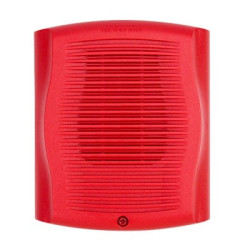 Bocina para Montaje en Pared, Color Rojo