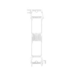 Montaje de Pared para Panel de Parcheo de 12 puertos, Color Blanco