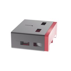 Dispositivo de Bloqueo Smartkeeper, Para Puertos USB-A, Color Rojo