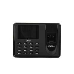 Lector de Huella con Teclado para Control de Asistencia, 500 Huellas, Genera Reporte por USB en Excel, Descarga mediante memoria USB / Incluye Fuente