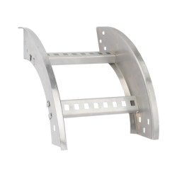 Curva Vertical Exterior de Aluminio de 90° Perfil Z / Peralte 3 1/4