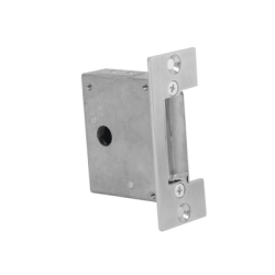 Contrachapa / Perfil AMPLIO /Cerrada en Caso de Falla/ Para Pestillo Lineal