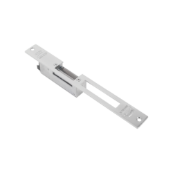 Contrachapa eléctrica / Cerrada en caso de falla/ Color Cromo