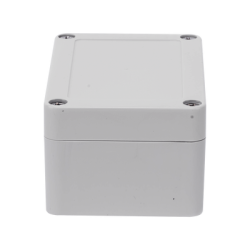 Gabinete Plástico para Exterior (IP65) de 100 x 68 x 50 mm Cierre por Tornillos. 