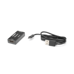 Adaptador HDMI para Amplificar o Repetir la señal de los cables HDMI (Booster) a una distancia de 40 metros / Soporta resoluciones  4K x 2K.