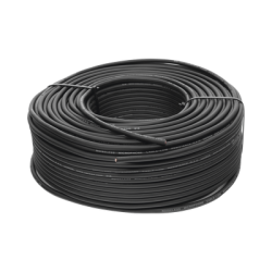 Cable para Micrófono de 100 Metros | Compatible con Conectores XLR,  6.5 mm, 3.5 mm y RCA | PVC | Marcado por Metro | Alta Fidelidad | Núcleo de Cobre Puro.