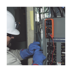 Multímetro Digital de Rango Automático con TRMS 1000V Medición de Temperatura y Baja Impedancia