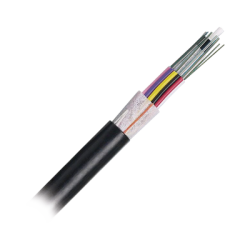 Cable de Fibra Óptica 6 hilos, OSP (Planta Externa), No Armada (Dieléctrica), MDPE (Polietileno de Media densidad), Multimodo OM3 50/125 Optimizada, Precio Por Metro