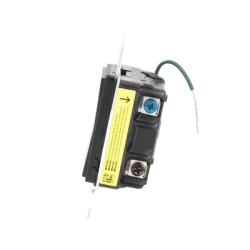 (RadioRA3) Apagador Auxiliar de pared, compañero de apagadores multilocación. Usar en 3 vías o escalera. Color negro.