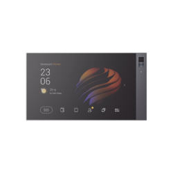 Pantalla táctil Hub controlador integrable con sistemas de automatización compatible con múltiples marcas. Conexión Wifi y Ethernet