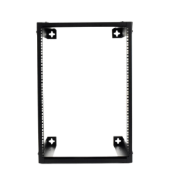 Rack Abierto de montaje en Pared, de 19in, 16 unidades de rack