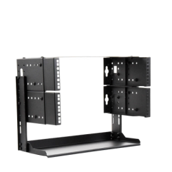 Rack Abierto de montaje en Pared, de 19in, 5 Unidades de rack, Profundidad Ajustable (8