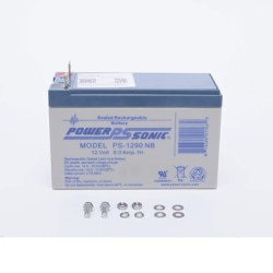 Batería 12V, 9AH, Para Respaldo, Tecnologías AGM/VRLA, 5 Años Vida Útil, Terminales NB, Reconocida UL 