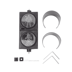 Semáforo Peatonal  Indicador Alto / Siga estático / Diámetro 20 Cms.