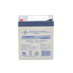 Batería 12V, 5AH, Para Respaldo, Tecnologías AGM/VRLA, 5 Años Vida Útil, Terminales F2, Reconocida UL 