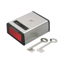 Botón de Pánico Enclavado / Restablecimiento Manual con Llave / Normalmente Abierto / Cubierta Metálica / 