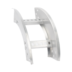 Curva Vertical Exterior de Aluminio de 90° Perfil Z / Peralte 3 1/4