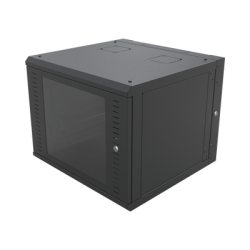 Gabinete Abatible de Pared (Con Marco Trasero) con Rack 19