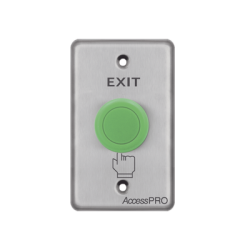 Botón Tipo Hongo Color Verde / NO, NC, COM