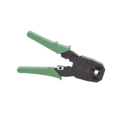 Pinzas para plegar (Ponchadoras) cables RJ11, RJ12, RJ45 telefónicos y cables de red Cat5e, Cat6, Cat6a y con Cavidades para 4, 6 y 8 conductores.