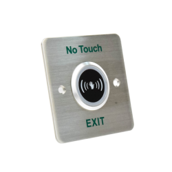 Boton de Salida Sin Contacto / Perfil Ancho / Fabricado en Aluminioo / NC / NO