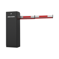 Barrera Vehicular DERECHA / Brazo Incluido 3 mts / Apertura en 3 Segundos / Incluye Banda Protectora Antigolpe de Vehiculos / Compatible con Cualquier Control de Acceso