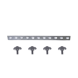 Kit 4 Para Unir Tramos de Charolas y Hacer Derivaciones es Ideal Para Utilizarse al Exterior o Zonas Húmedas (13 piezas)