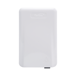 Caja Terminal de Fibra Óptica (Roseta) con 2 acopladores SC/APC, blanca