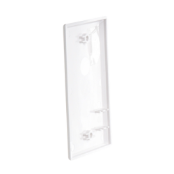 Placa de Pared Ciega Universal, Color Blanco