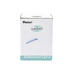 Bobina de Cable UTP 305 m. de Cobre, TX6000™ PanNet, Reelex, Azul, Categoría 6 Mejorado (23 AWG), PVC (CM), de 4 pares